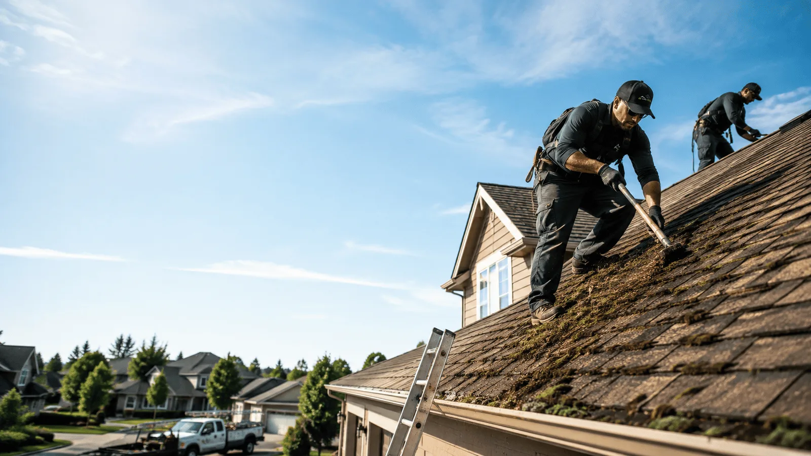 Roof Moss Removal in Marion, NY near me